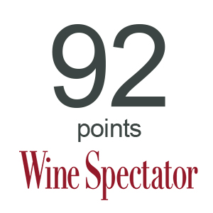 92 Points - Wine Spectator